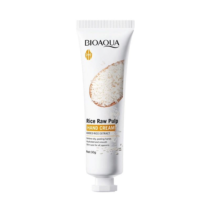 BIOAQUA Rice Raw Pulp Hand Cream 30g - Buy Online in Pakistan at Cosmia.pk
