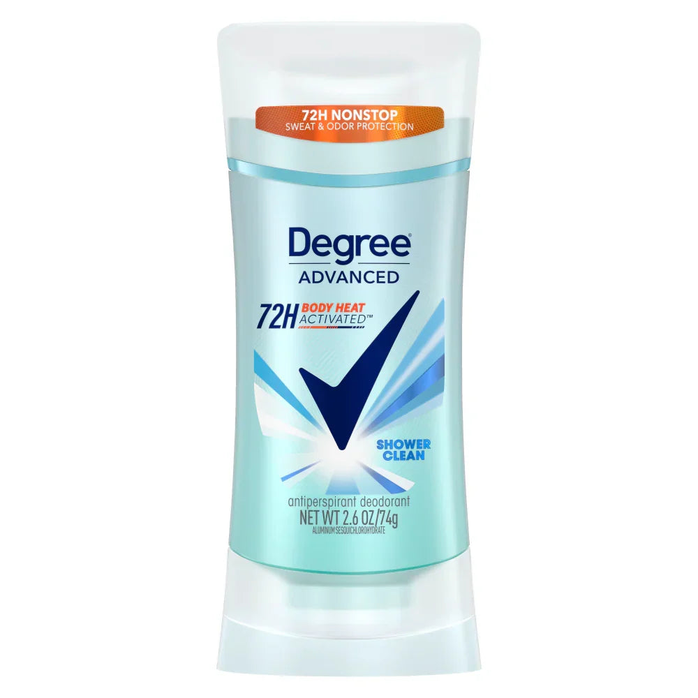 Degree Advanced Women's Deodorant Stick Shower Clean - 74g - Buy Online in Pakistan at Cosmia.pk