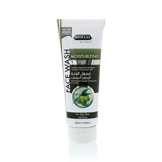 Hemani Moisturizing Olive Face Wash - 100ml - Buy Online in Pakistan at Cosmia.pk