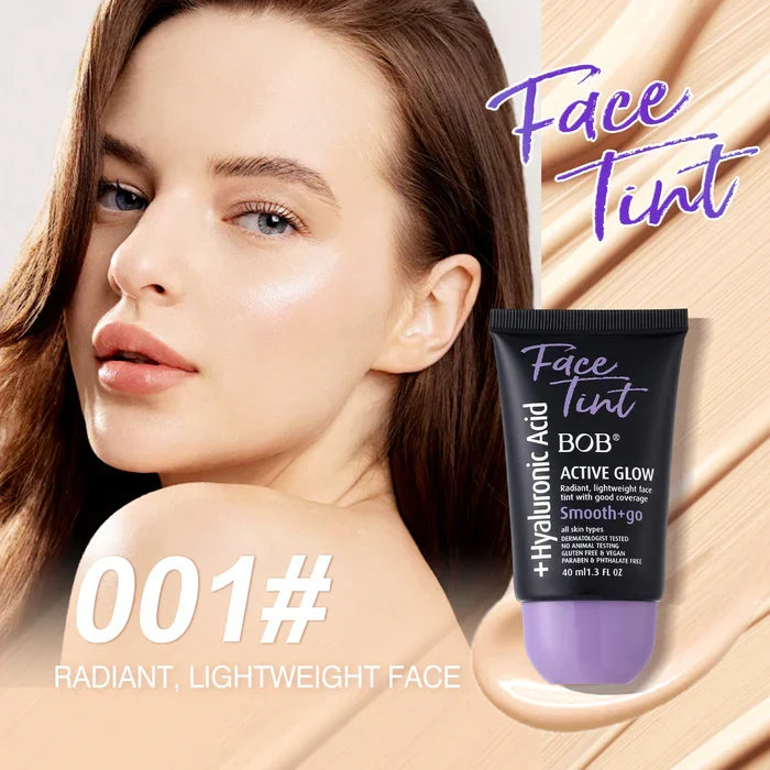 BOB Hyaluronic Acid Active Glow Face Foundation – 40ml - Buy Online in Pakistan at Cosmia.pk
