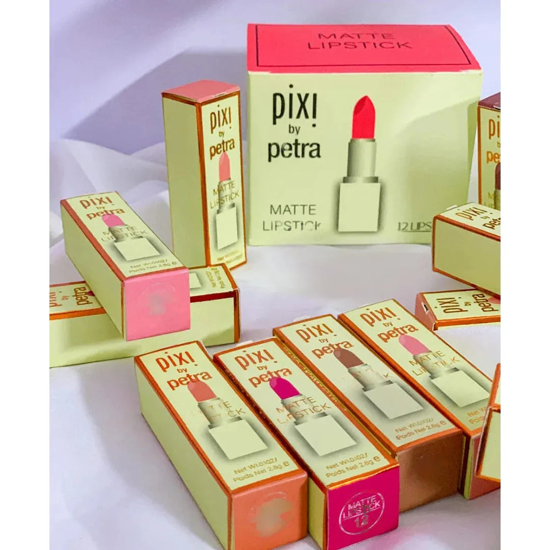 Pixi Matte Lipstick 12 Pcs Pack - Buy Online in Pakistan at Cosmia.pk