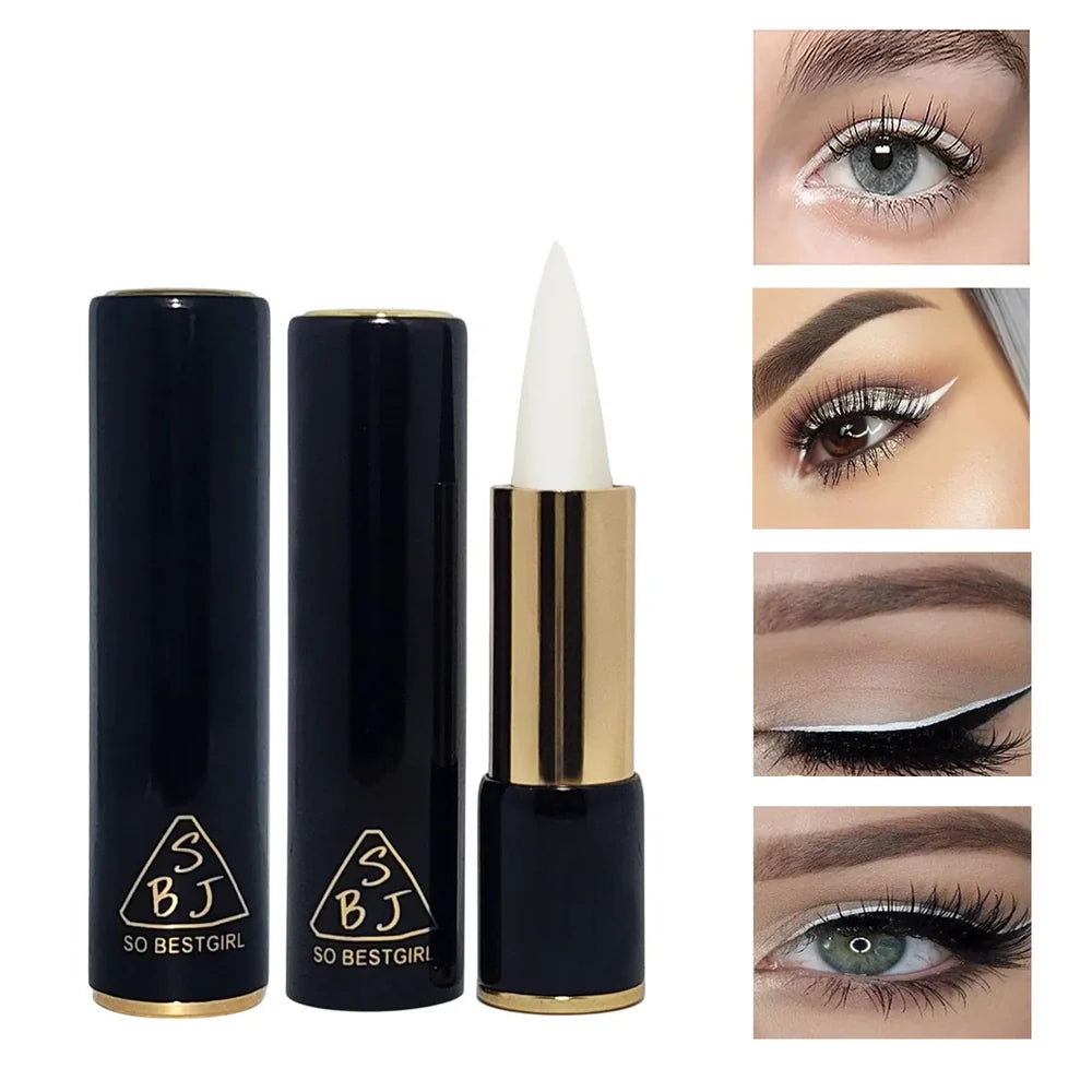 SBJ Gel Eyeliner Kajal Stick - White