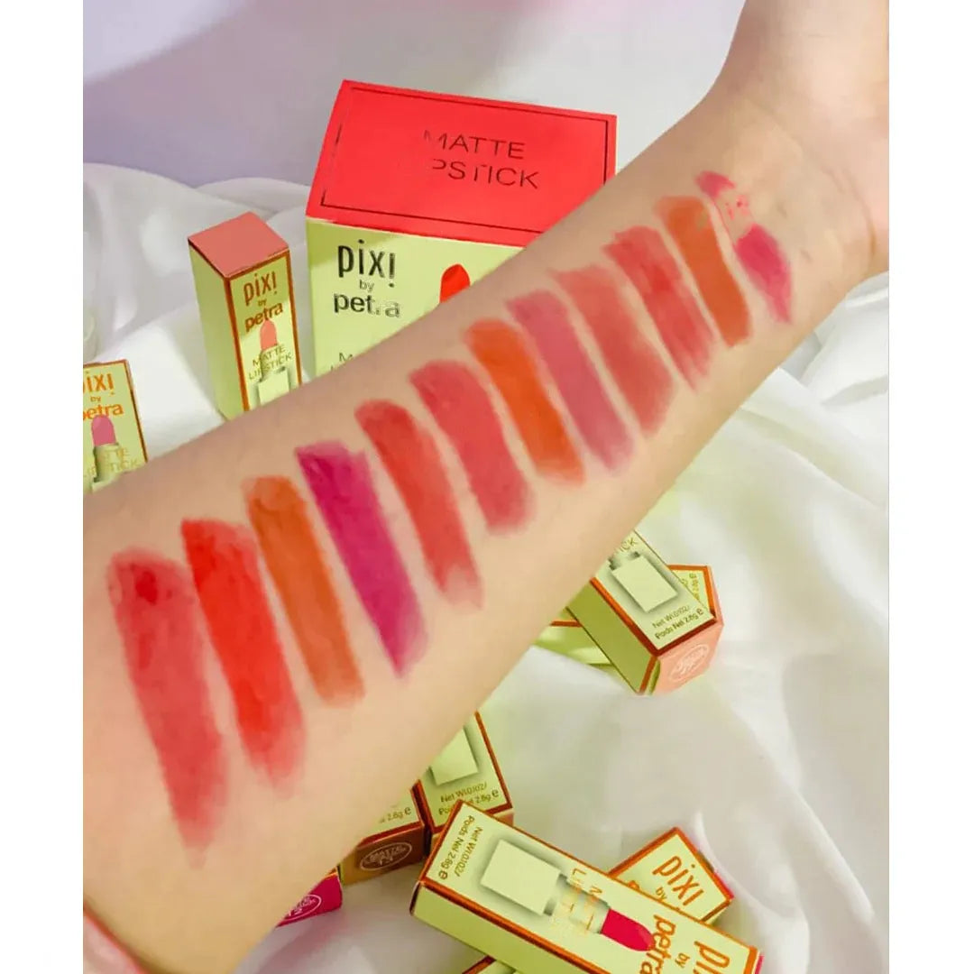Pixi Matte Lipstick 12 Pcs Pack - Buy Online in Pakistan at Cosmia.pk