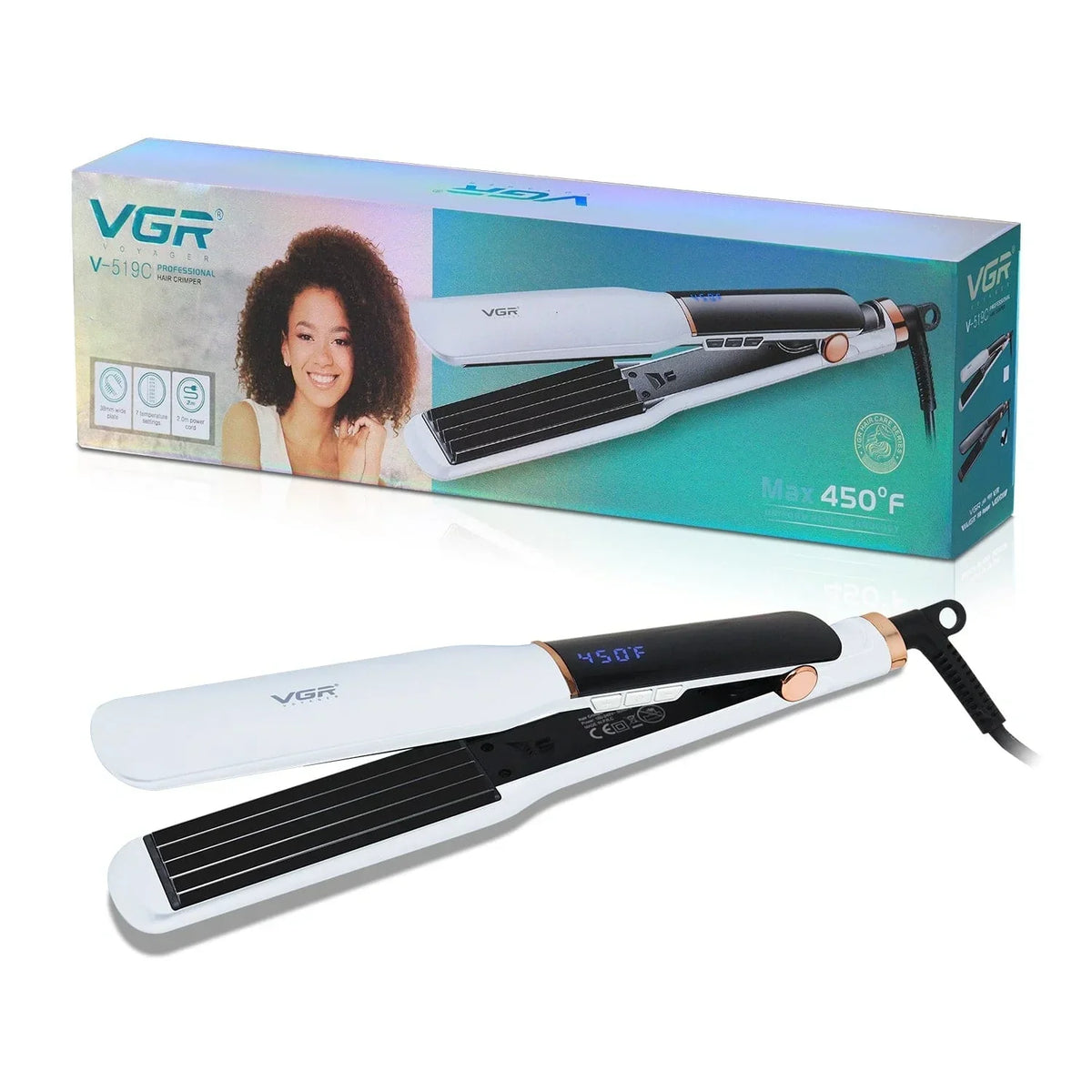 VGR V-519C Professional Hair Crimper - Buy Online in Pakistan at Cosmia.pk