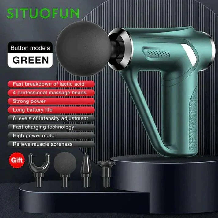 Blueidea Fascial Gun Deep Muscle Massage - Buy Online in Pakistan at Cosmia.pk