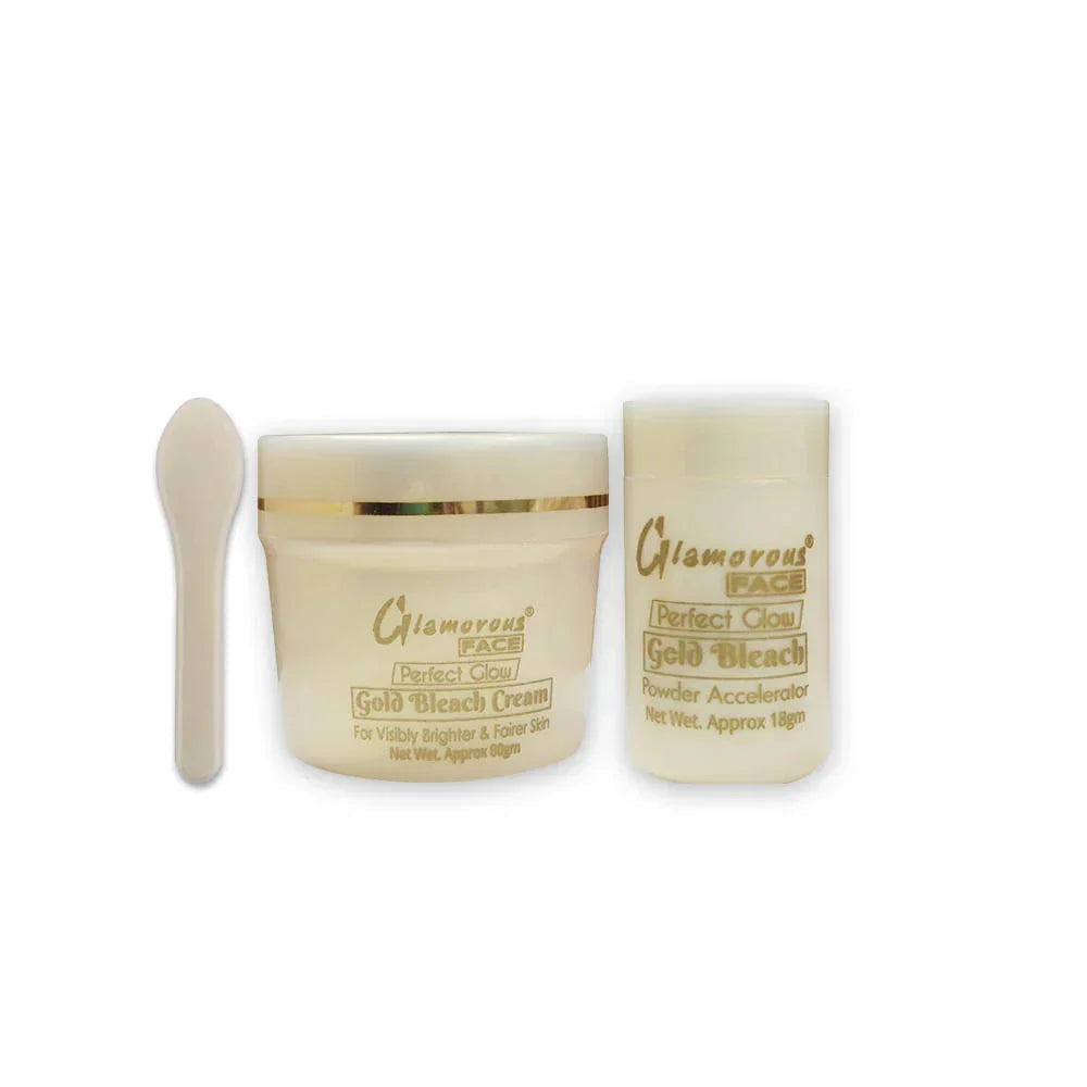 Glamorous Face Perfect Glow Gold Bleach Cream-Large - Buy Online in Pakistan at Cosmia.pk