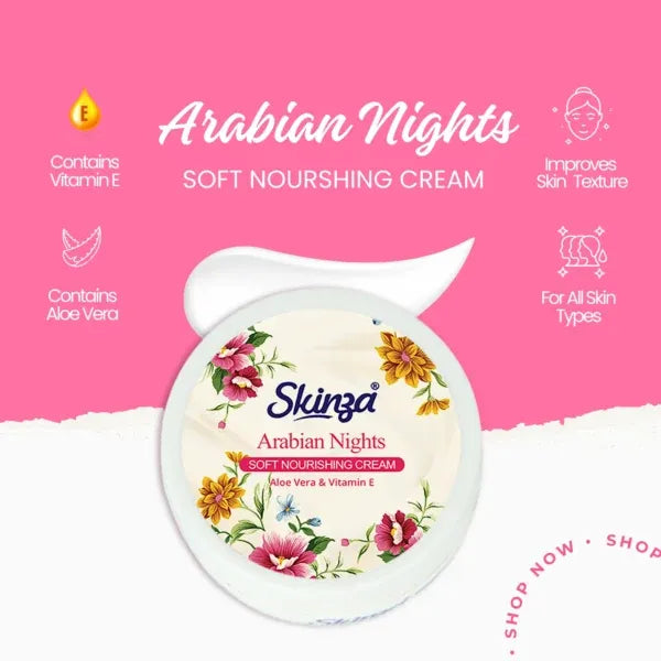 Skinza Arabian Nights Nourishing Cream - 150ml - Buy Online in Pakistan at Cosmia.pk