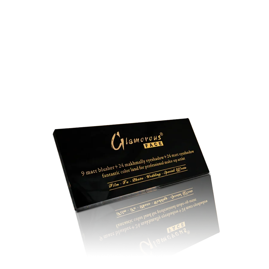 Glamorous Face 24+24+9 Matte, Velvet Eyeshade & Blushon Kit - Buy Online in Pakistan at Cosmia.pk