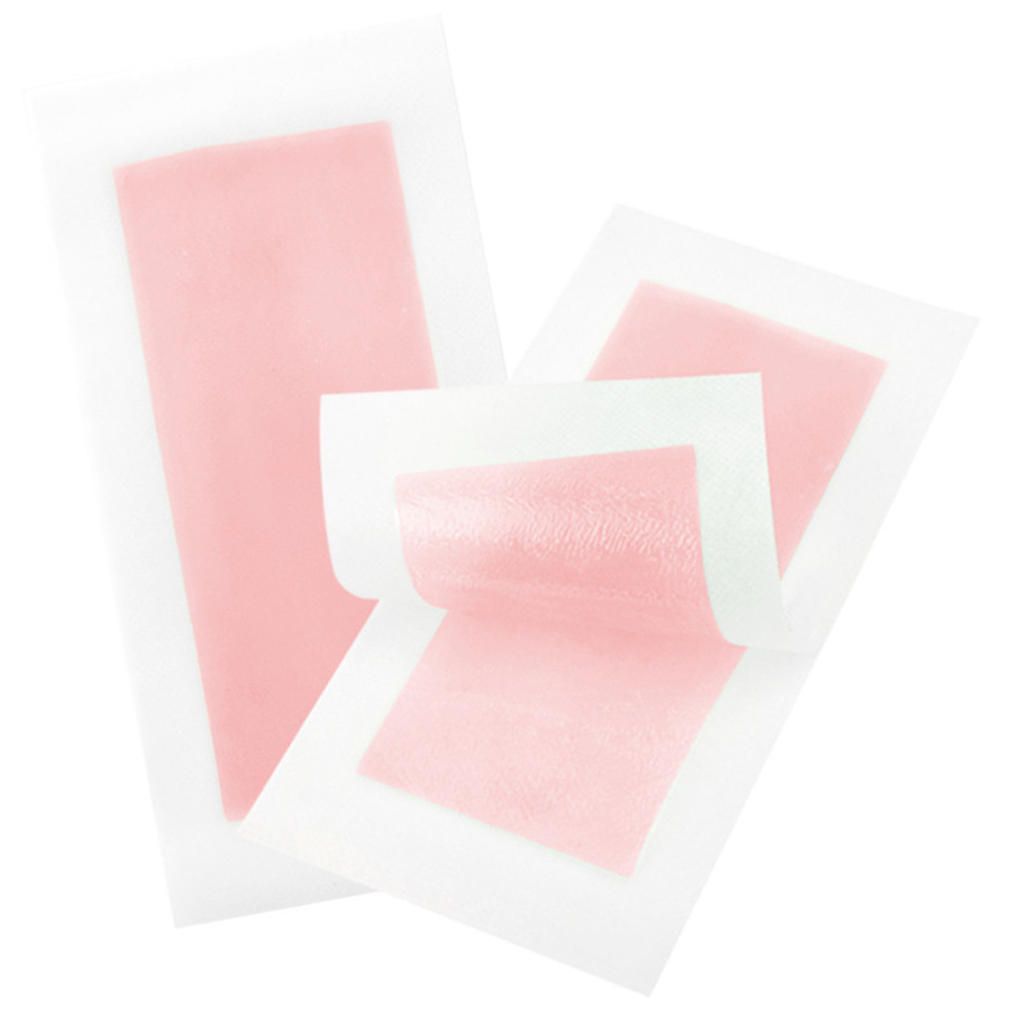 Glowing Face Wax Strips Extracts Full Body - 20 Strips - Strawberry