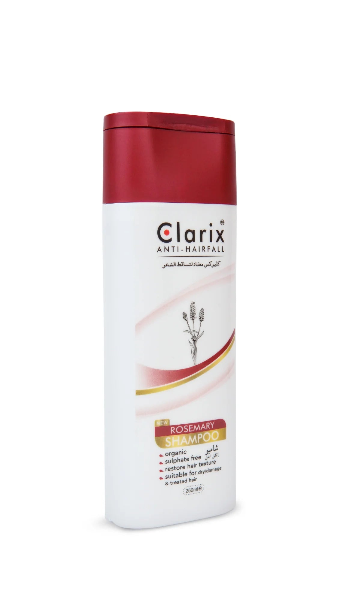 Clarix Organic Shampoo - 250ml - ROSEMARY