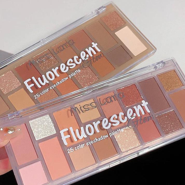 Miss Lara Fluorescent Eyeshadow Palette - 16 Colors - Buy Online in Pakistan at Cosmia.pk