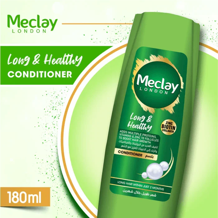Meclay London Long & Healthy Conditioner - 180ml - Buy Online in Pakistan at Cosmia.pk
