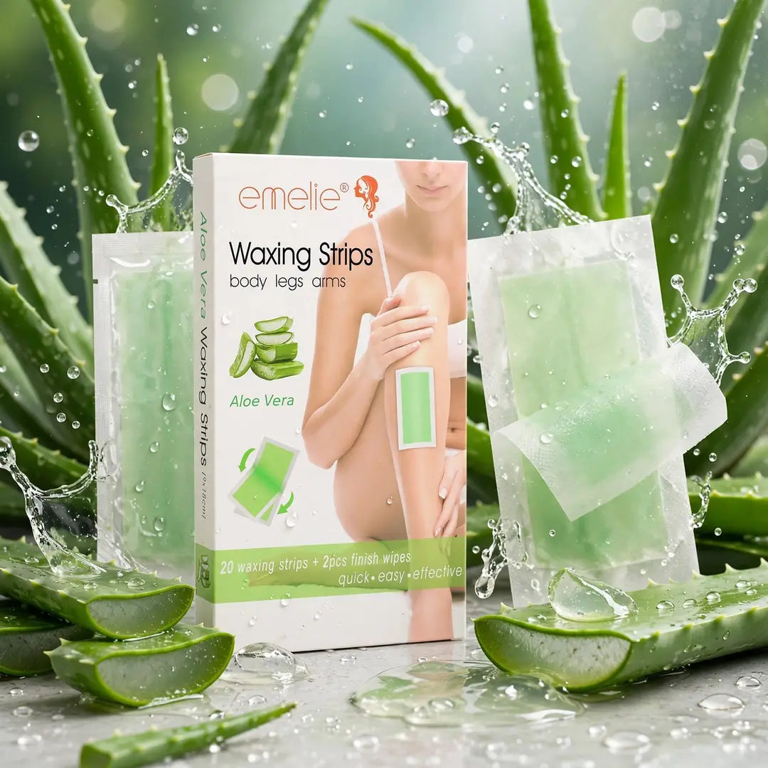 Emelie wax Strip Box Each - Aloe Vera
