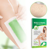 Maliao Wax Strips Extracts Full Body - 10 Strips - Aloevera