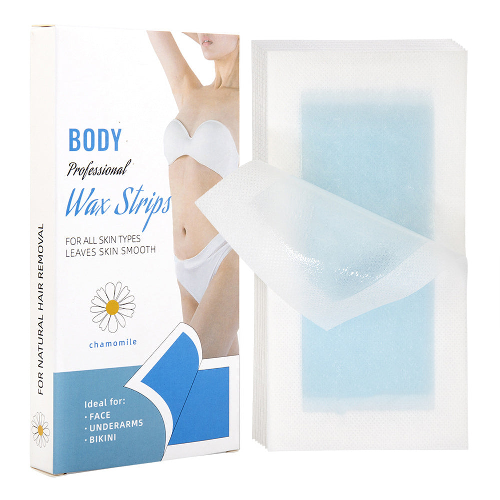 Maliao Wax Strips Extracts Full Body - 10 Strips - Chamomile