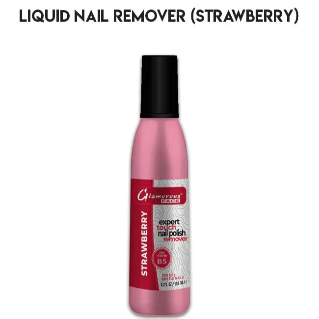 Glamorous Face Liquid Nail Remover Large 150ml (4 Flavours) - Buy Online in Pakistan at Cosmia.pk