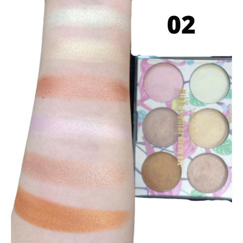 Miss Rose Highlighter Palette - Buy Online in Pakistan at Cosmia.pk