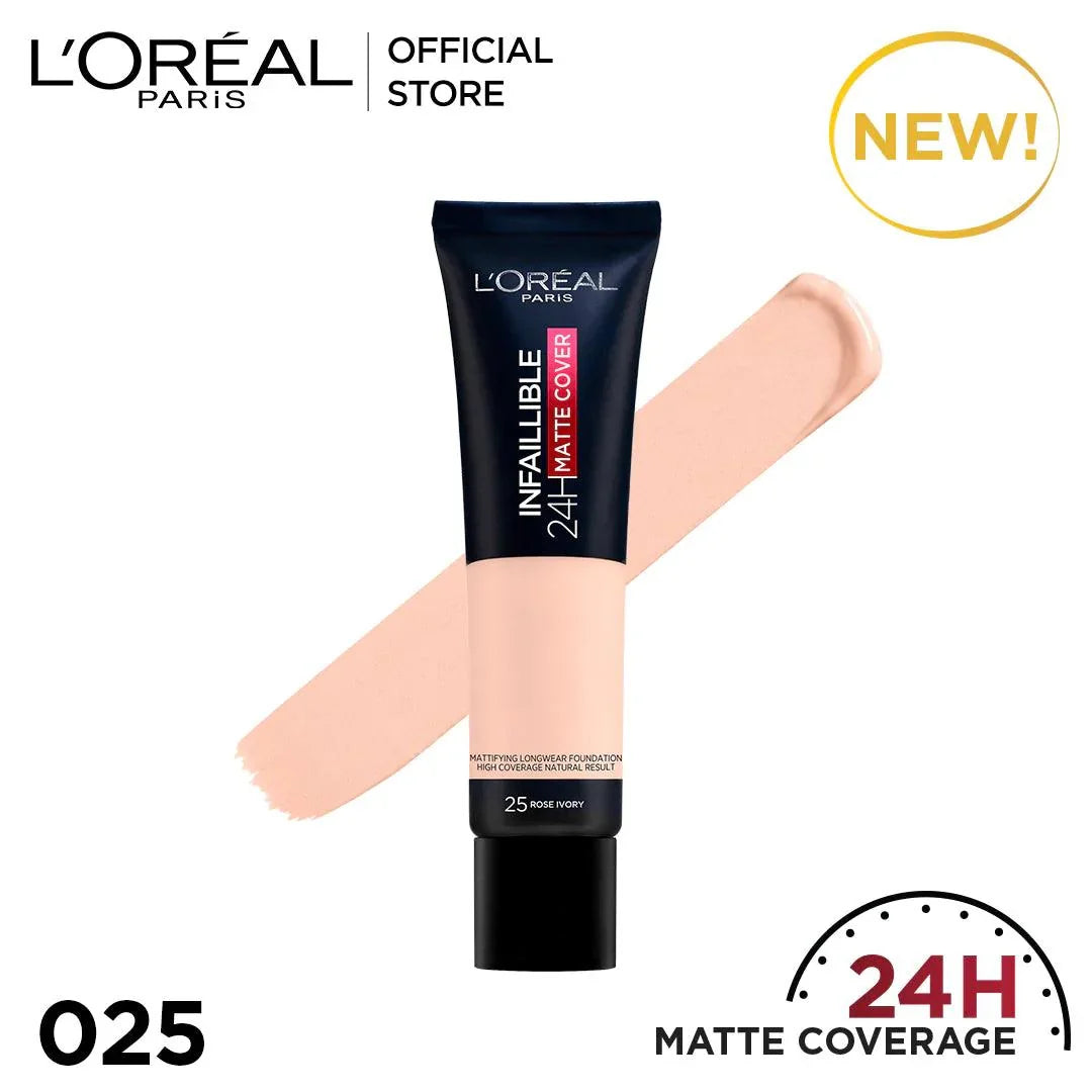 Loreal Infallible 24hr Matte Cover Foundation - Buy Online in Pakistan at Cosmia.pk
