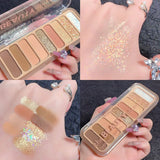 Miss Lara 9-color Blush Highlighter Eyeshadow Palette - Buy Online in Pakistan at Cosmia.pk