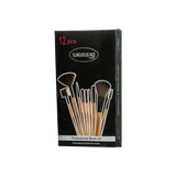 Glamorous Face 12 Piece Leather Brushset - Buy Online in Pakistan at Cosmia.pk