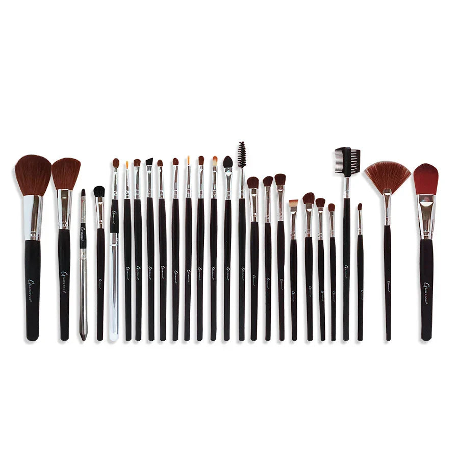 Glamorous Face 26 Piece Leather Brushset Pro. - Buy Online in Pakistan at Cosmia.pk
