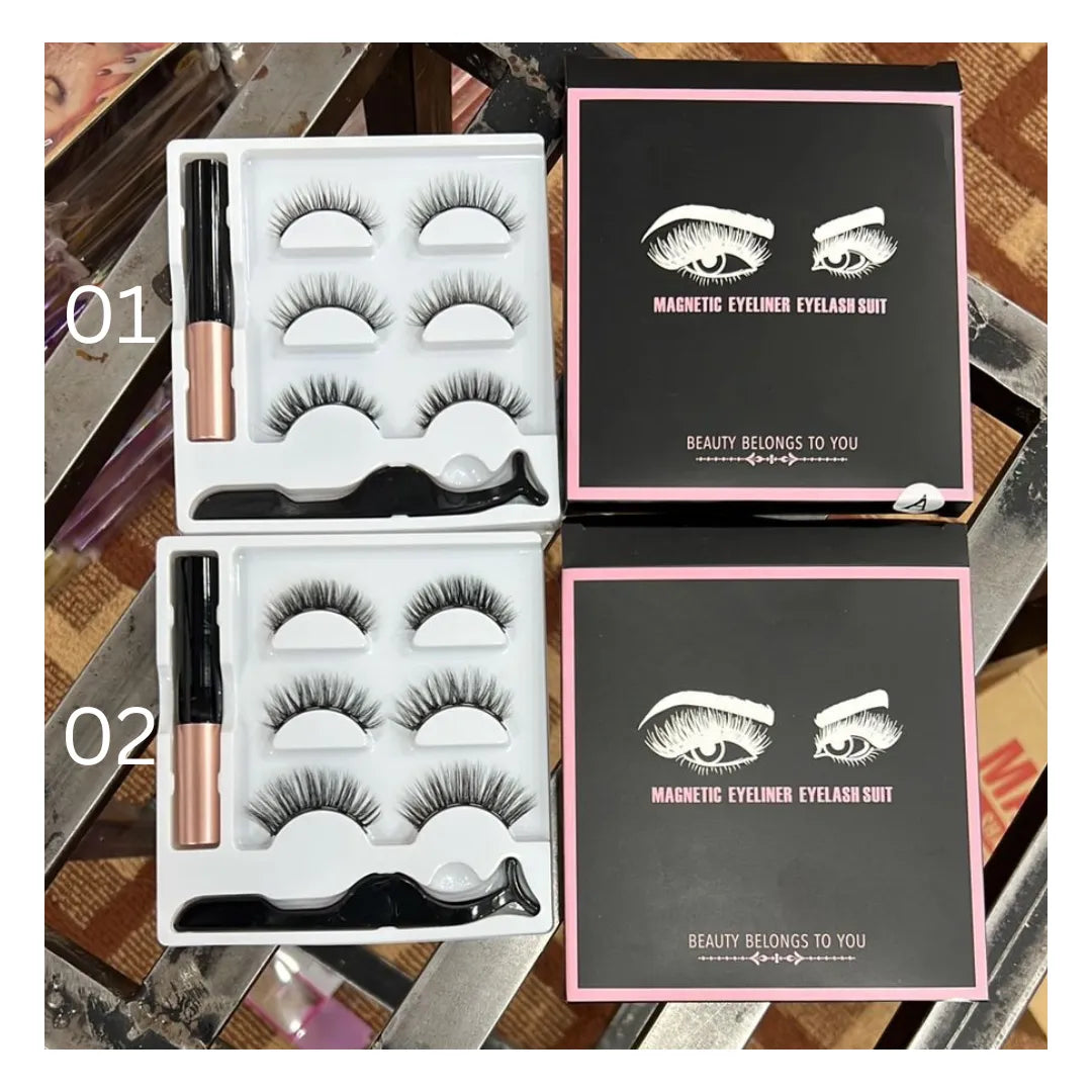 Beauty Belongs to You Magnetic Eyeliner & Eyelash Set - Buy Online in Pakistan at Cosmia.pk