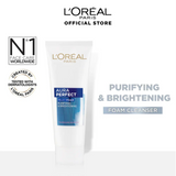 L'Oreal Paris Aura Perfect Milky Foam Face Wash 100 Ml - Buy Online in Pakistan at Cosmia.pk