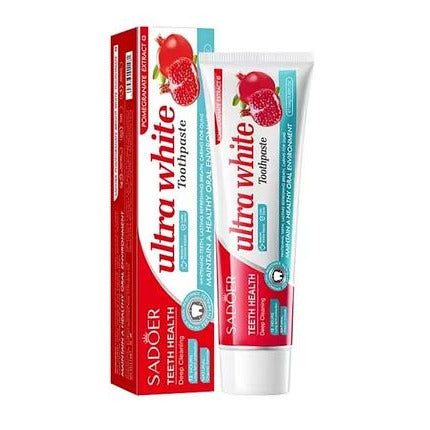 SADOER Ultra White Toothpaste Pomegranate Extract 100g - Buy Online in Pakistan at Cosmia.pk