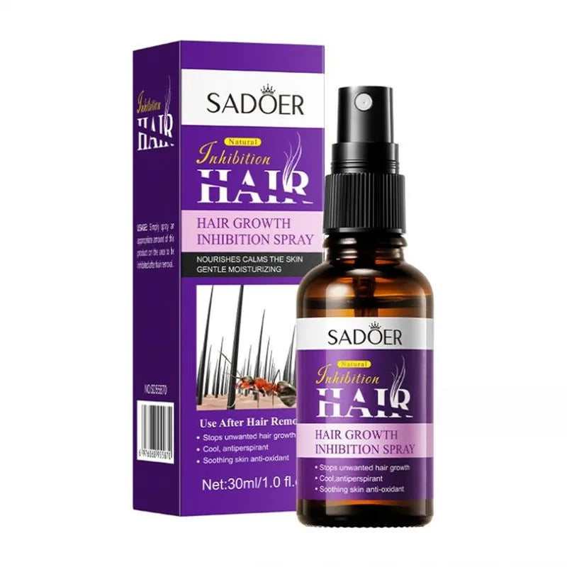 SADOER Hair Growth Inhibition Spray 30ml - Buy Online in Pakistan at Cosmia.pk