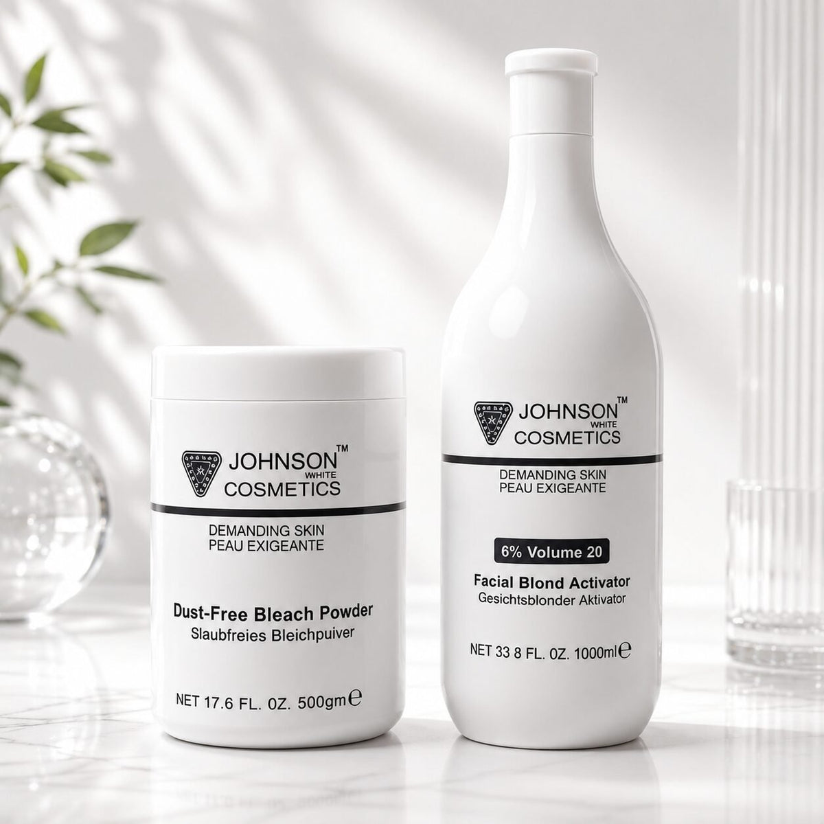 Johnson Whitening Bleach Polish Set 200ml - Buy Online in Pakistan at Cosmia.pk
