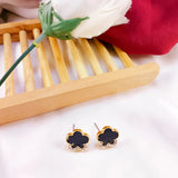 Four-Leaf Clover Stud Earrings - Buy Online in Pakistan at Cosmia.pk