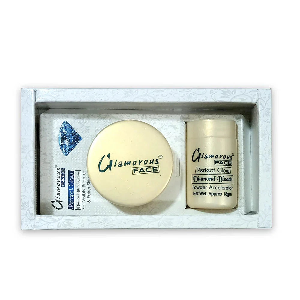 Glamorous Face Perfect Glow Diamond Bleach Cream - Large - Buy Online in Pakistan at Cosmia.pk
