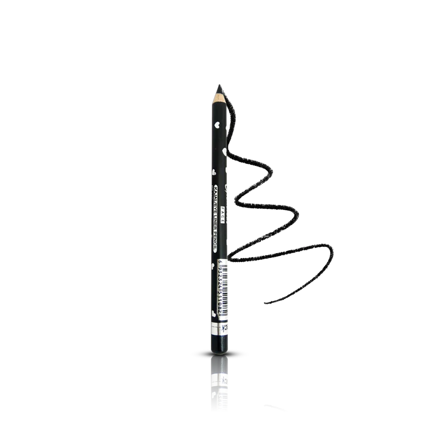 Glamorous Face Black Kajal Pencil Thin - Buy Online in Pakistan at Cosmia.pk