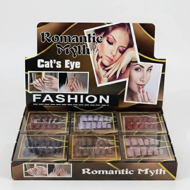 Romantic Myth Cat's Eye Fashion Press-On Nails - Buy Online in Pakistan at Cosmia.pk