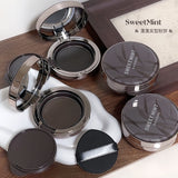 Sweet Mint Fluffy HairStyle Powder Compact With Puff - Each - Black