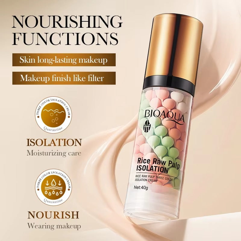 BIOAQUA Rice Raw Pulp Isolation Cream 40g - Buy Online in Pakistan at Cosmia.pk