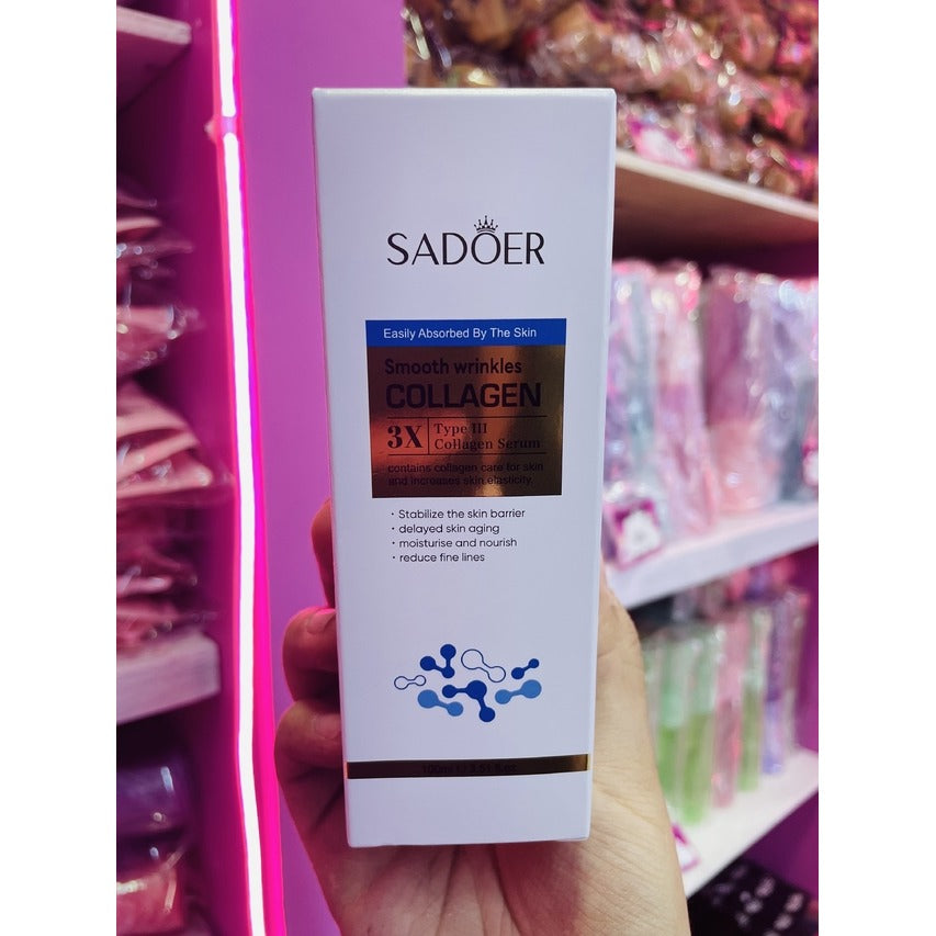 Sadoer Collagen 3X Anti-Aging Face Serum 30ml - Buy Online in Pakistan at Cosmia.pk