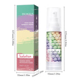 Bioaqua Four Color Rainbow Primer size chart bottle 123mm box 127mm