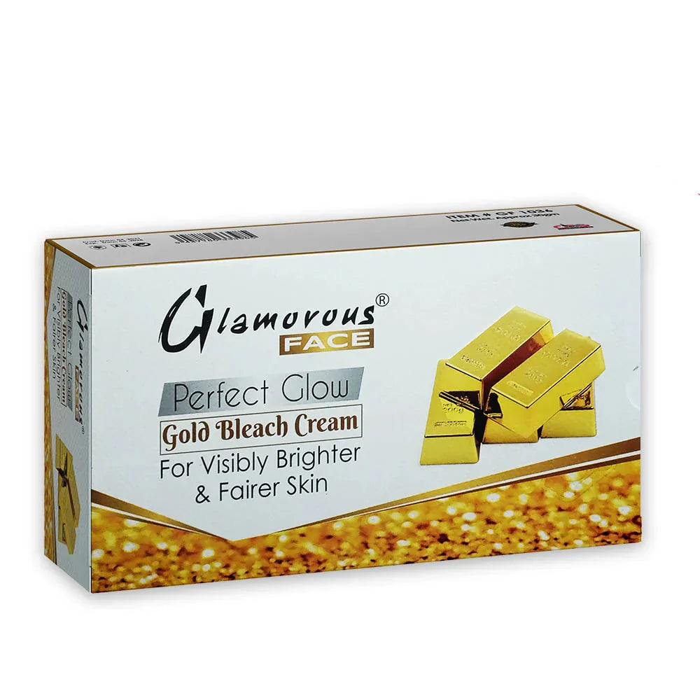 Glamorous Face Perfect Glow Gold Bleach Cream-Large - Buy Online in Pakistan at Cosmia.pk