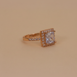Square Halo Diamond Style Ring - Buy Online in Pakistan at Cosmia.pk