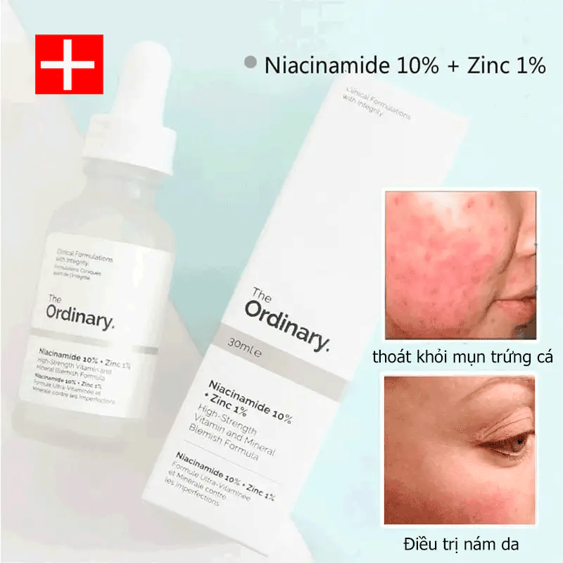 The Ordinary Niacinamide 10% + Zinc 1% Serum - 30ml - Buy Online in Pakistan at Cosmia.pk