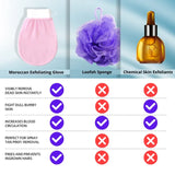 Moroccan Exfoliating Hand Gloves - Buy Online in Pakistan at Cosmia.pk