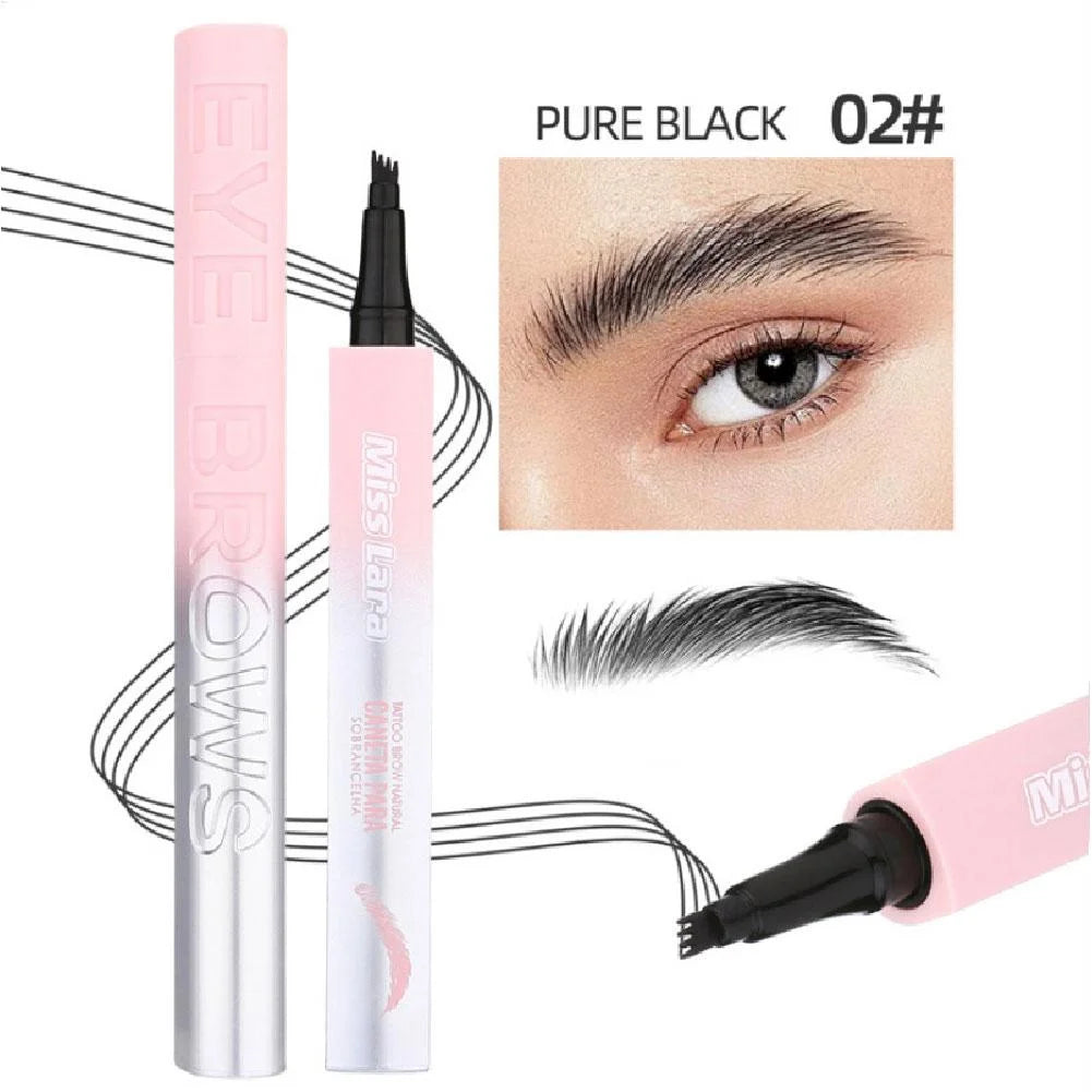 Miss Lara Double Headed Eyebrow Pencil - Black