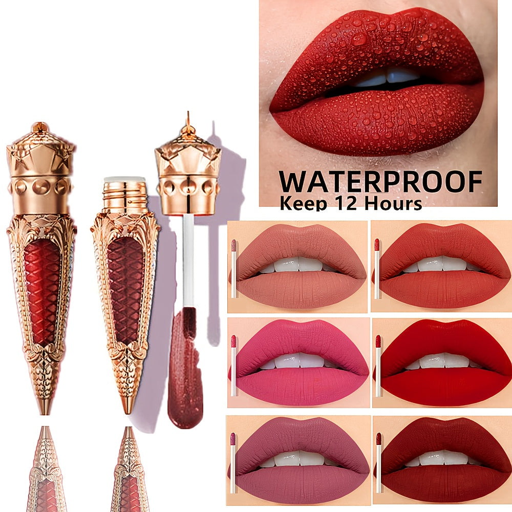 QEARLYA New Nude Look Lipgloss - 24 Pcs Red & Nude Mix