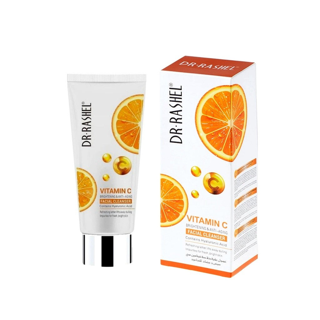 Dr Rashel Vitamin C Facial Cleanser 80g tube with box – from the 5-piece skin care set