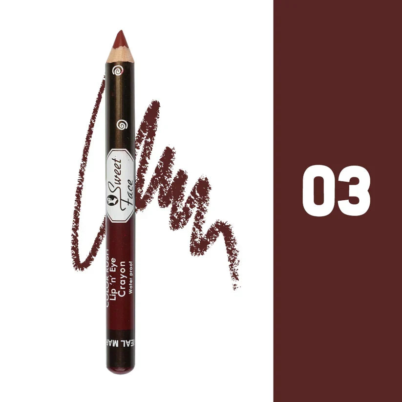 Sweet Face Jumbo Lip/Eye Crayon Pencil - Buy Online in Pakistan at Cosmia.pk