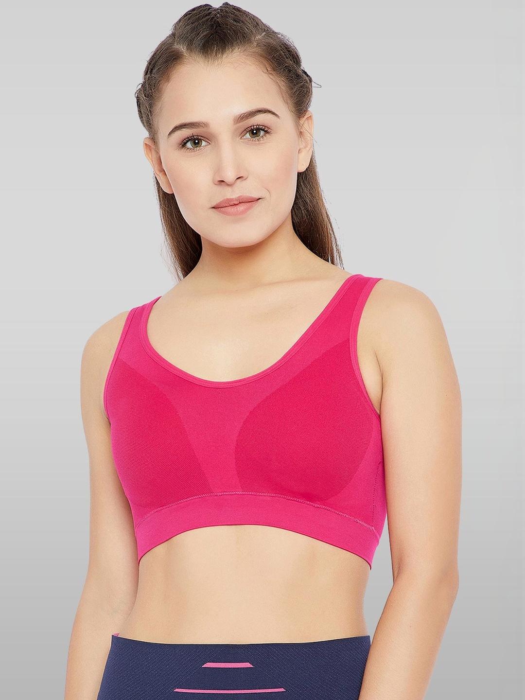 Polyester Sports Bra - Pink