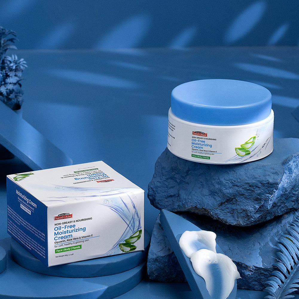 Saeed Ghani Glycerin, Aloe Vera and Vitamin E Moisturizing Cream – 60g - Buy Online in Pakistan at Cosmia.pk