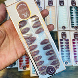 7To5 Talklee Press On nails Artifical Nails With Free Stickers - Buy Online in Pakistan at Cosmia.pk
