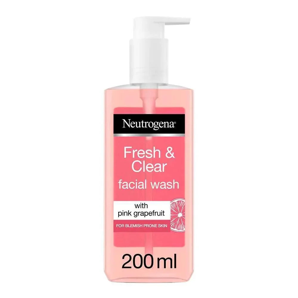 Neutrogena Facial Wash Fresh & Clear - 200ml - Buy Online in Pakistan at Cosmia.pk